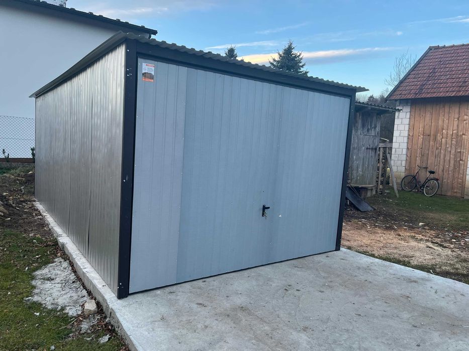 Garaż Blaszany Blaszak 3x5 Na Budowe