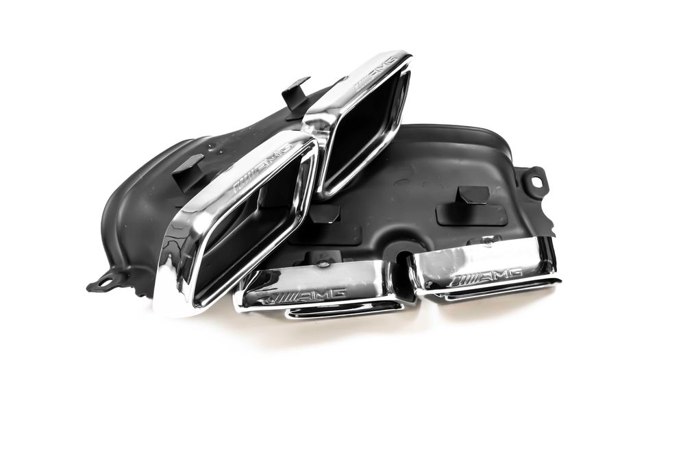 диффузор mercedes w222 w221 w167 w205 w166 c292 gle gls задний бампер