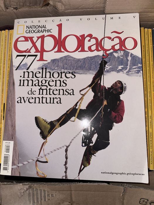 National Geographic Portuguesa desde o numero 1 em 2001 até 2007