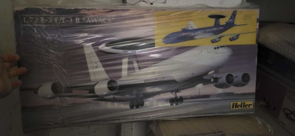 E-3 AWACS modelo de avião para montar -