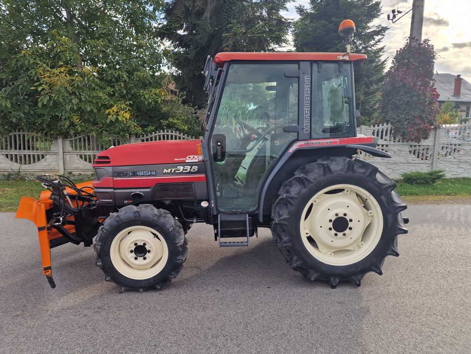 Traktor Japonski Mitsubishi MT338  Zarejstrowany  szybka skrzynia biegów 30 km
