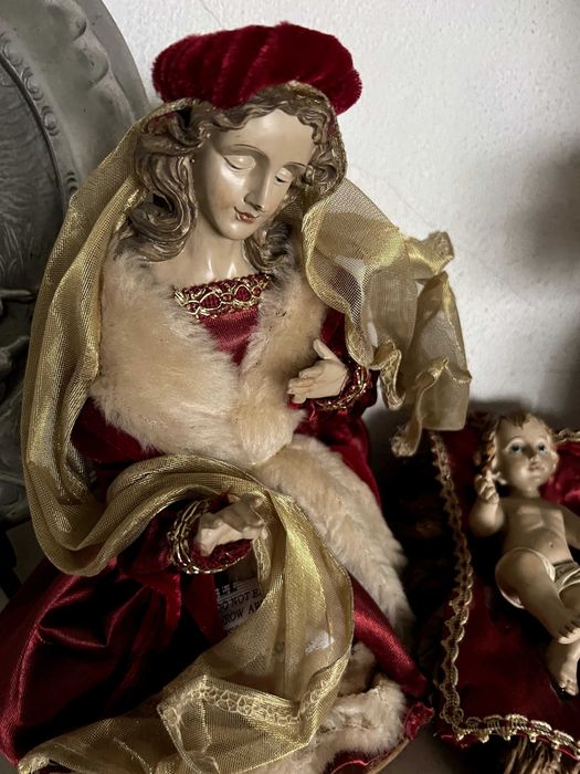 Conjunto de imagens religiosas