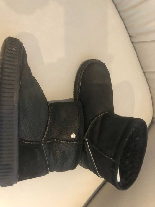 Сапожки зимние детские теплые уги нат кожа вовна 36р 23 стелька BARTEK