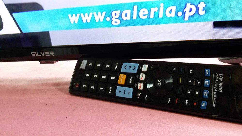 tv led silver 32 polg novo de exposiçao