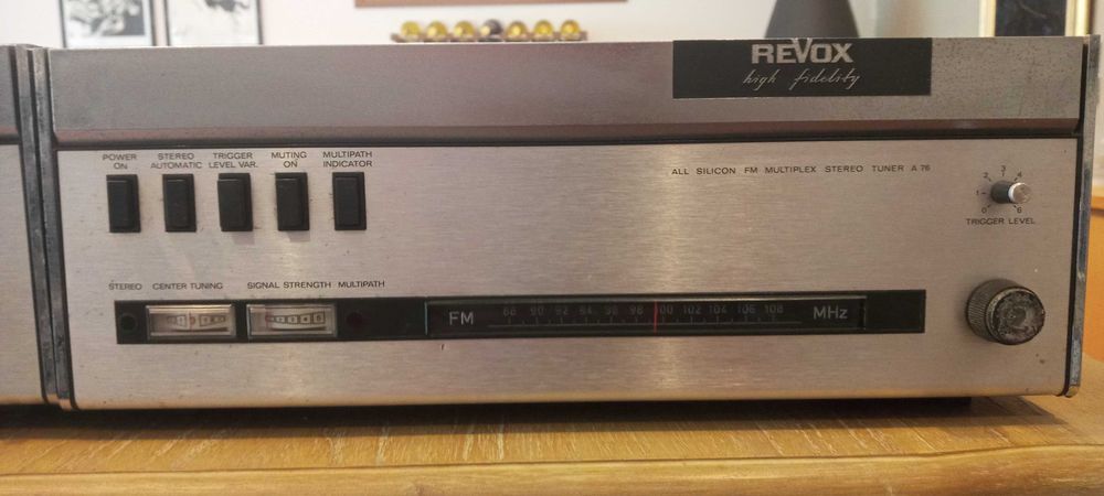 Revox A50 Amp + A76 Tuner