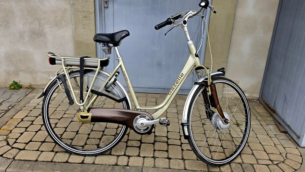 Gazelle Innergy Plus  Bateria Gold Elektryczny rower