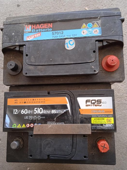 Vendo 3 baterias usadas para reciclar