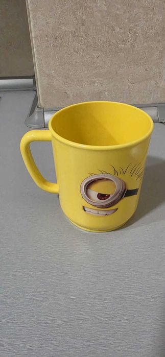 Caneca Minions Amarela Plástico504720703788175361