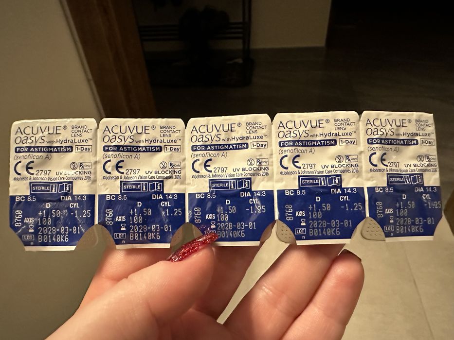 Soczewki ACUVUE oasys +1,50