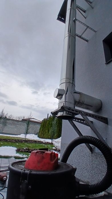 Прочистка димоходу, ревізія печі каміну