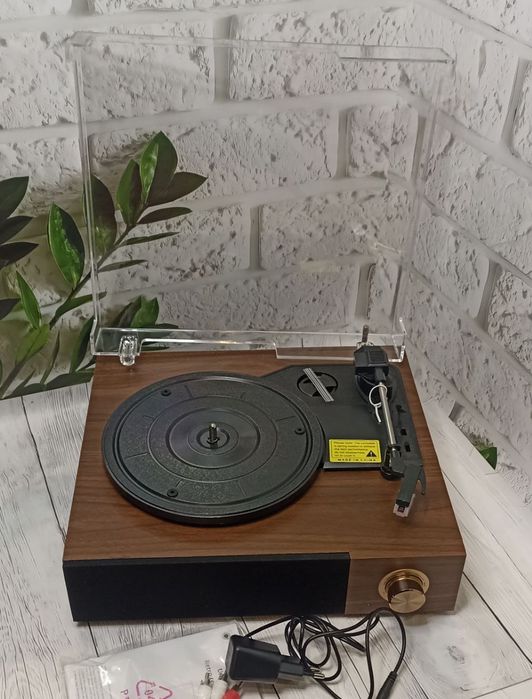 Вініловий програвач Fydee A8V1 (Дерево)/ новий