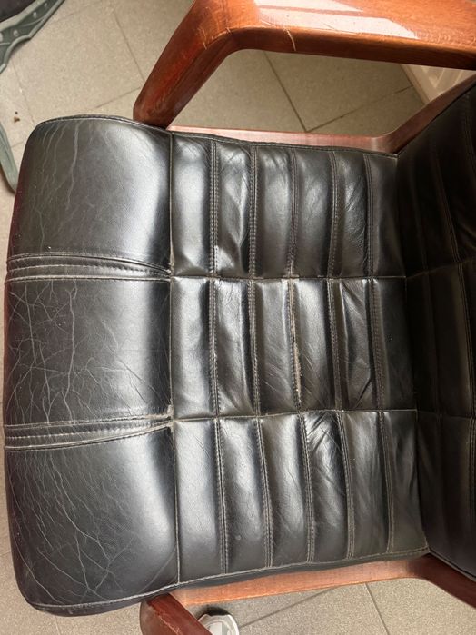 Кресло руководителя офисное кожа