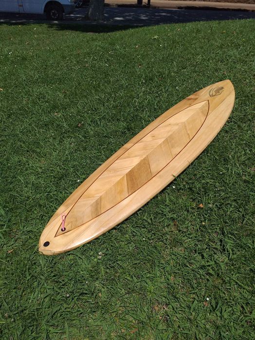 Prancha Surf Egg 7'0 Madeira Paulownia Garrido
