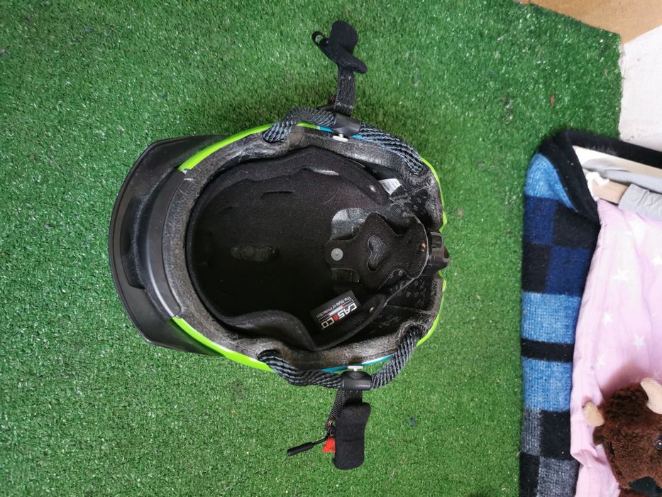 kask firmy CASOCO dla chłopca
