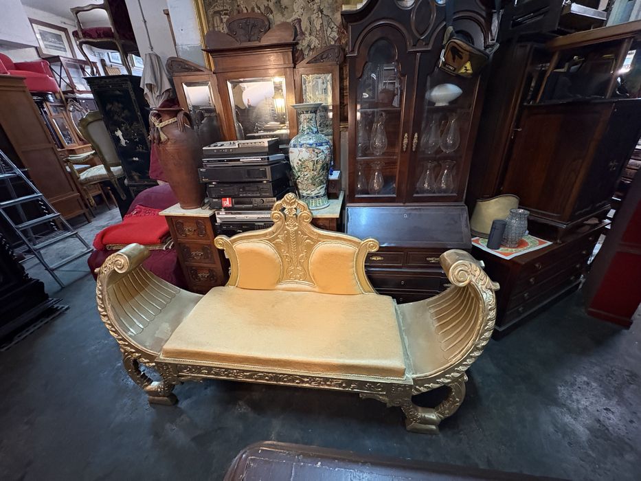 Banqueta estilo imperio