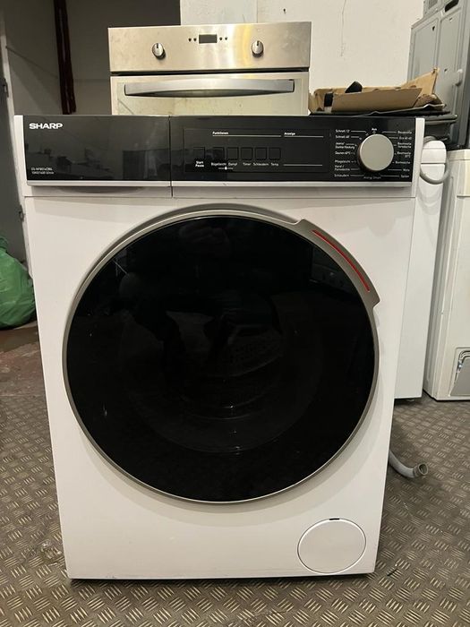 Pralka Sharp ES-NFH014CWA-PL 10kg 1400obr. Uszkodzona do naprawy