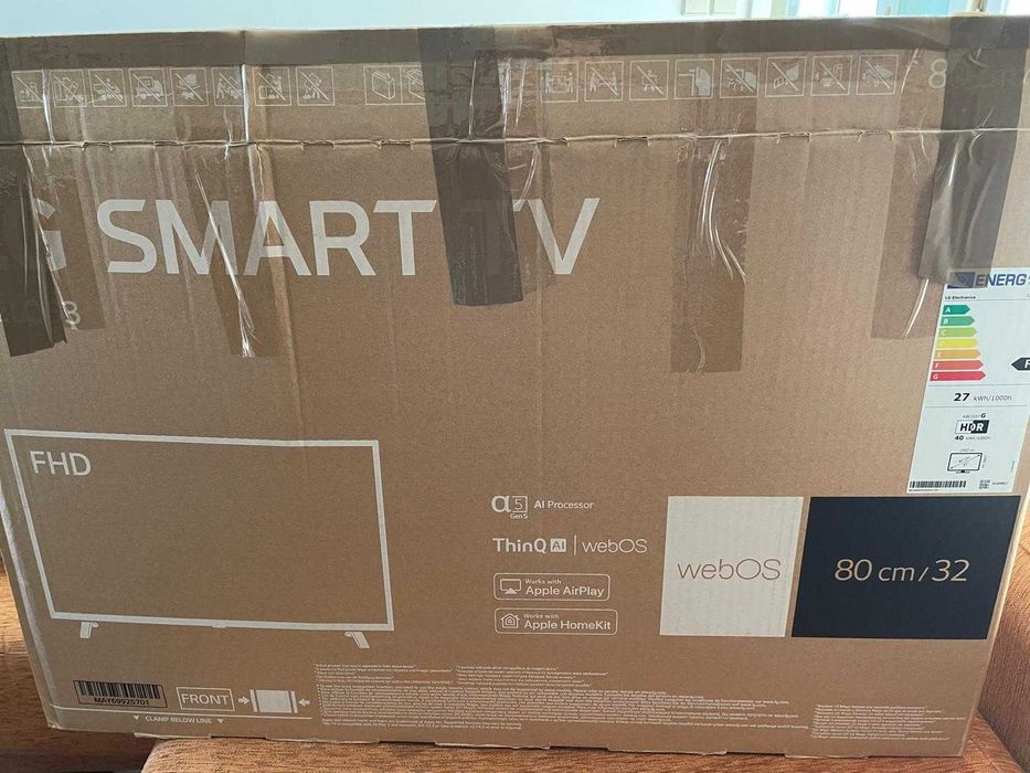 Vendo televisão 32" LG FHD 32LQ63806LC como novo