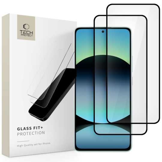 2x szkło hartowane Tech-Protect do XIAOMI REDMI NOTE 14 4g/5g