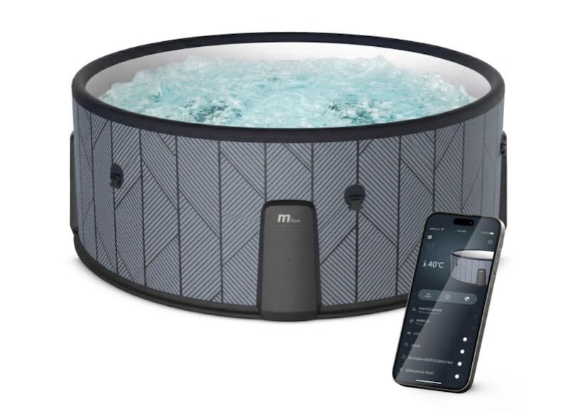Jacuzzi dmuchane z WiFi, 6 os. 138 dysz.