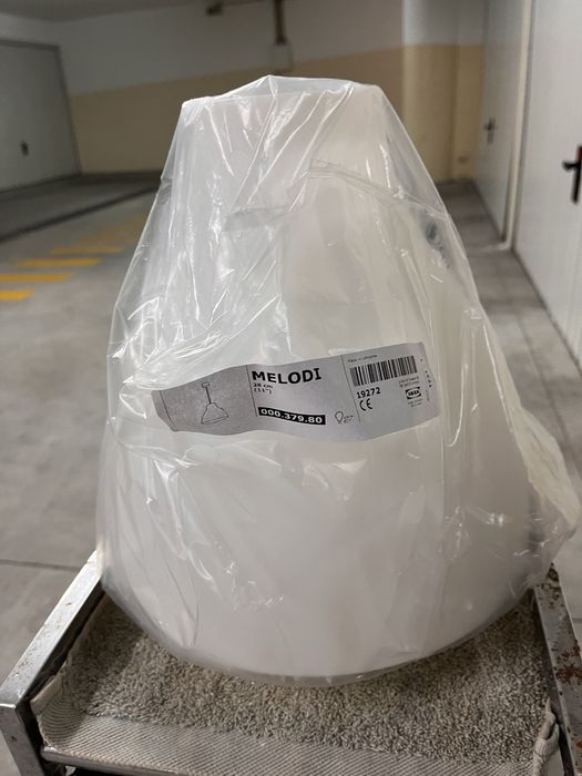 Candeeiro IKEA branco