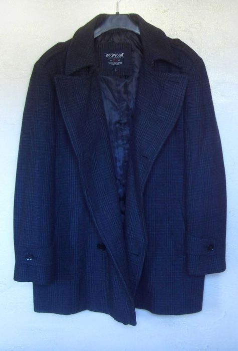 Męski elegancki płaszcz typ trencz marki Redwood  roz XL