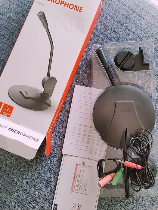 Trust Primo Microphone, Brand New in Box64729761583873122