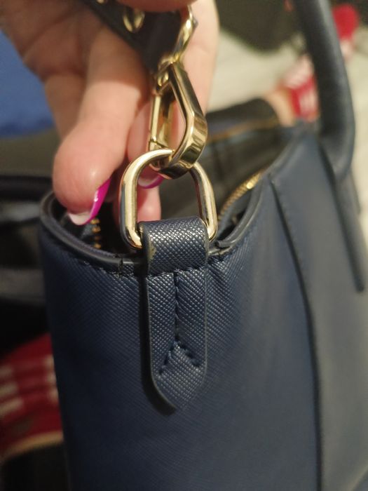 Torebka granatowa Trussardi Jeans