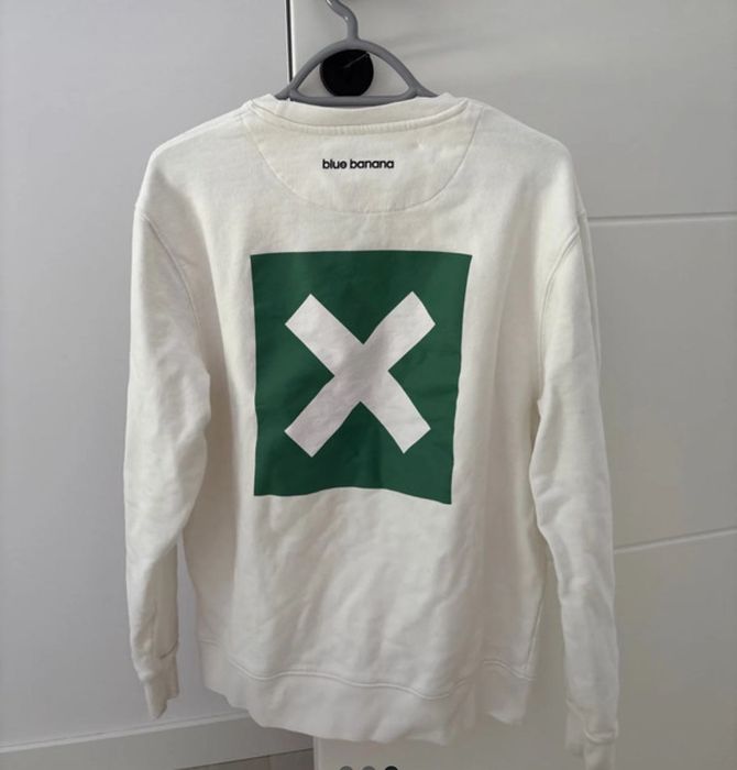 Sweat branca blue banana