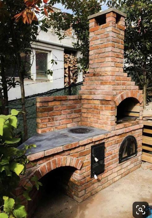 Grill murowany/Wędzarnia/ Piec do pizzy