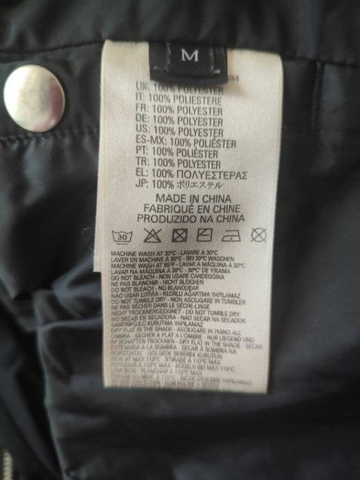 Czarna męska kurtka DIESEL oryginał