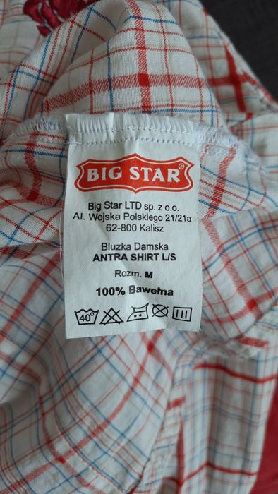 Koszula damska Big Star, krata, M