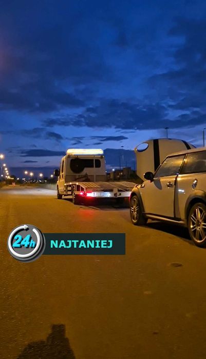 Tanie Holowanie 24h Laweta Szczecin