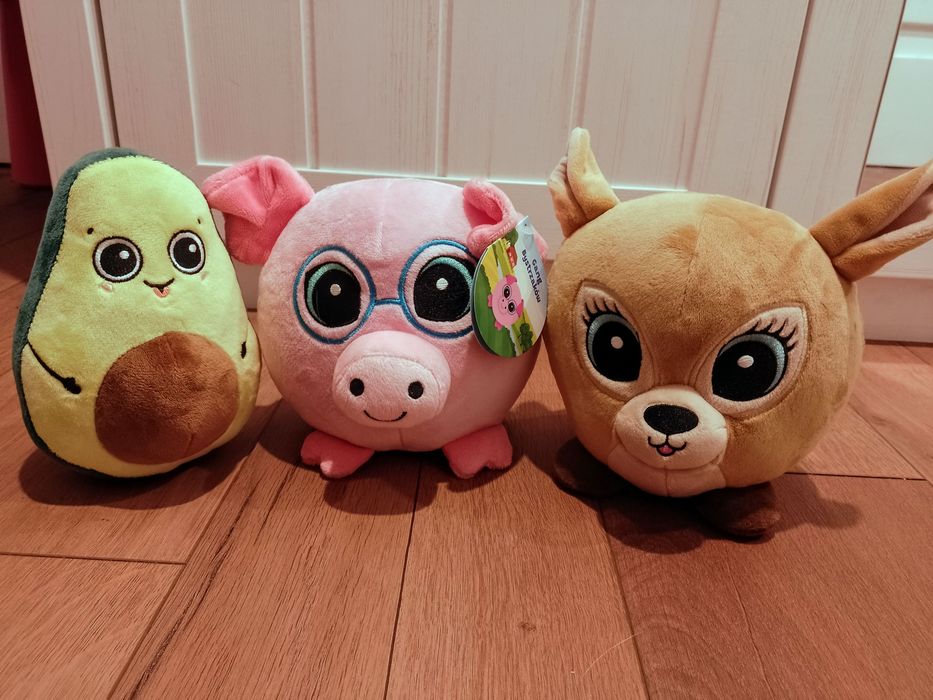 Zestaw rzeczy z Biedronki pluszaki puzzle + Gratis!