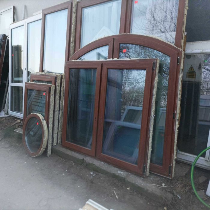 Okna brązowe pcv komplety na domy . Największy wybór w Polsce