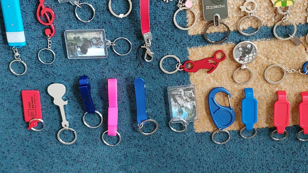 Coleção de 116 Porta-Chaves