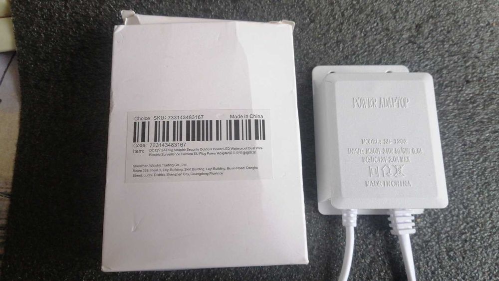 Блок питания для камер наблюдения 12 вольт 2 ампера