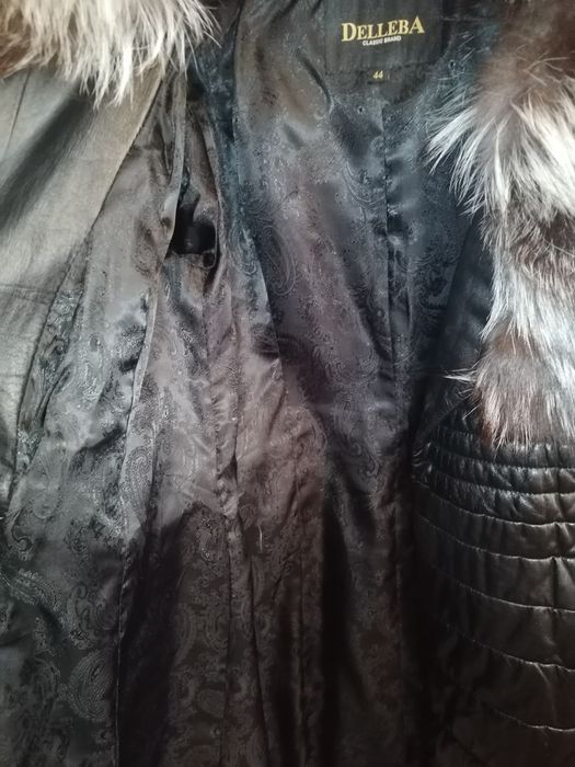 Кожаная куртка женская