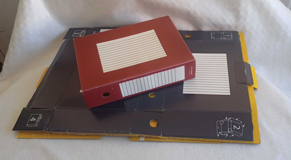 Capas arquivo morto, conjunto de 9 capas