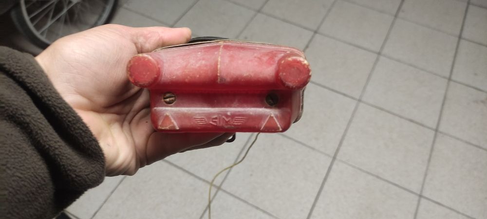 Farolim motorizada antigo