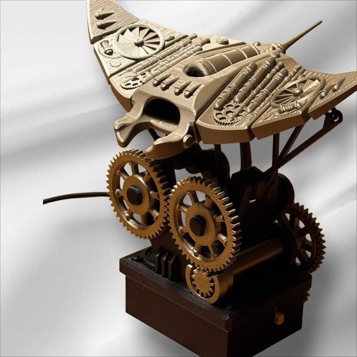 Механічна іграшка Скат 3д друк