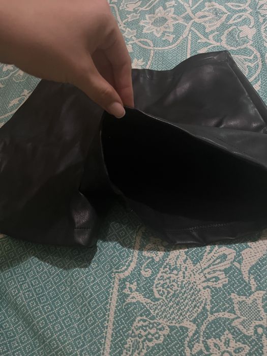 Юбка-шорты, лаковая