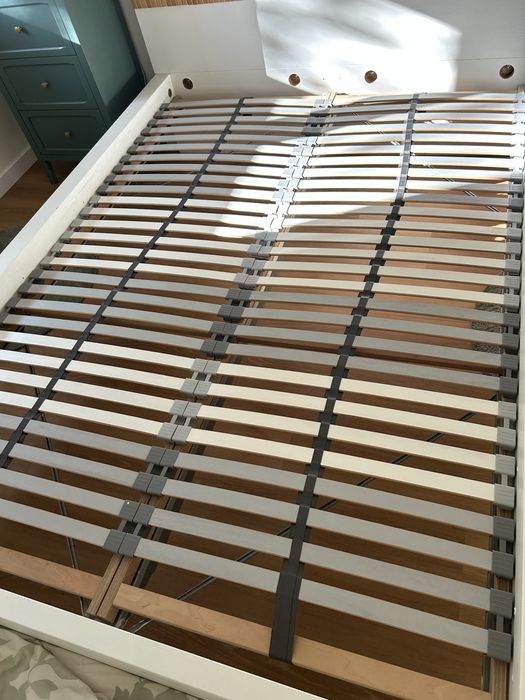 Cama de casal ikea branca