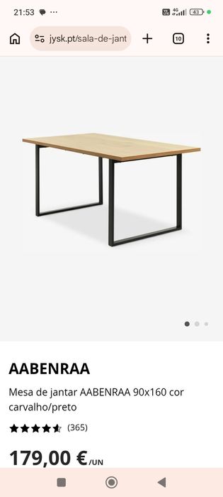 Mesa de jantar  NOVA