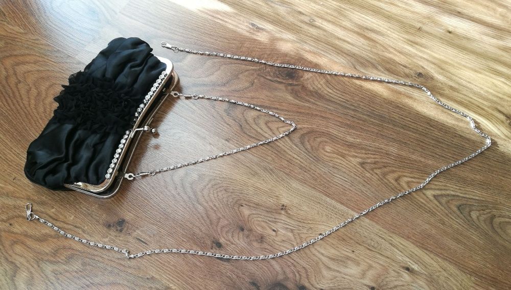 Torebka wizytowa czarna