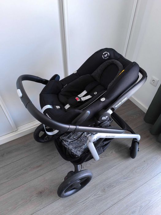 Carrinho Maxi-Cosi Lila + Cadeira Rock