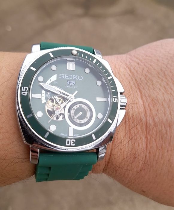 SEIKO 5 SPORT наручний,чоловічий ,механічний годинник.сейко часы.