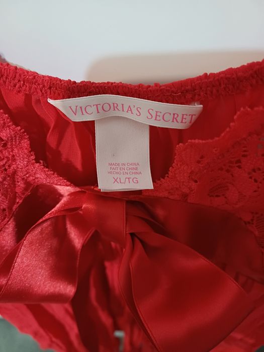 Czerwona haleczka damska Victoria's Secret r. XL
