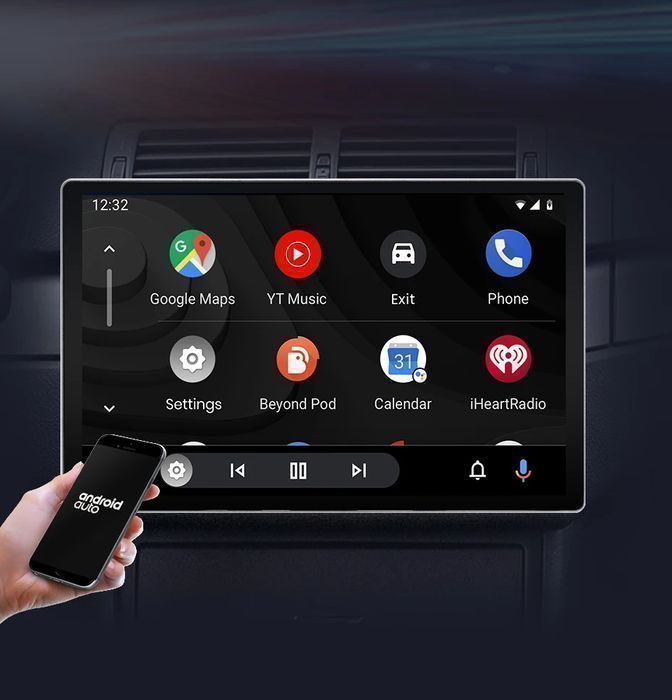 Fiat Ducato 2007-2015 – Radio Android 15 10.33" CarPlay Android Auto GPS Nawigacja Stacja Multimedialna WiFi Bluetooth DSP PL 2GB/32GB