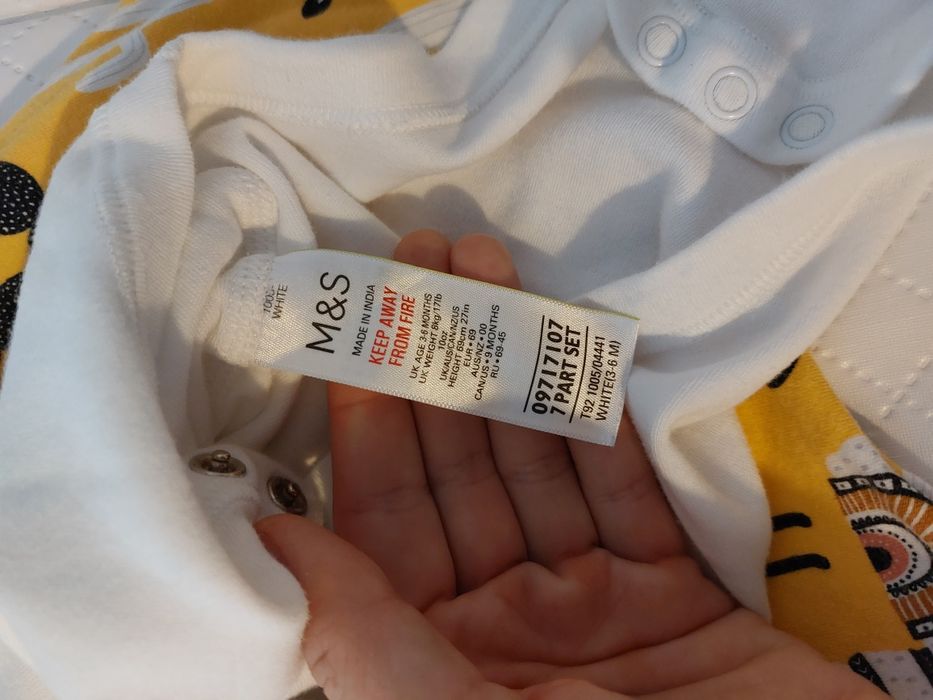 Spodenki i body, komplet unisex