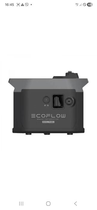 Ecoflow  Генератор на двух видах палива.